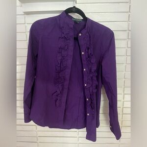 Lauren Ralph Lauren ruffle shirt